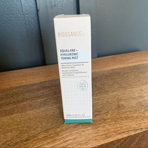 Biossance Squalane and hyaluronic toning mist